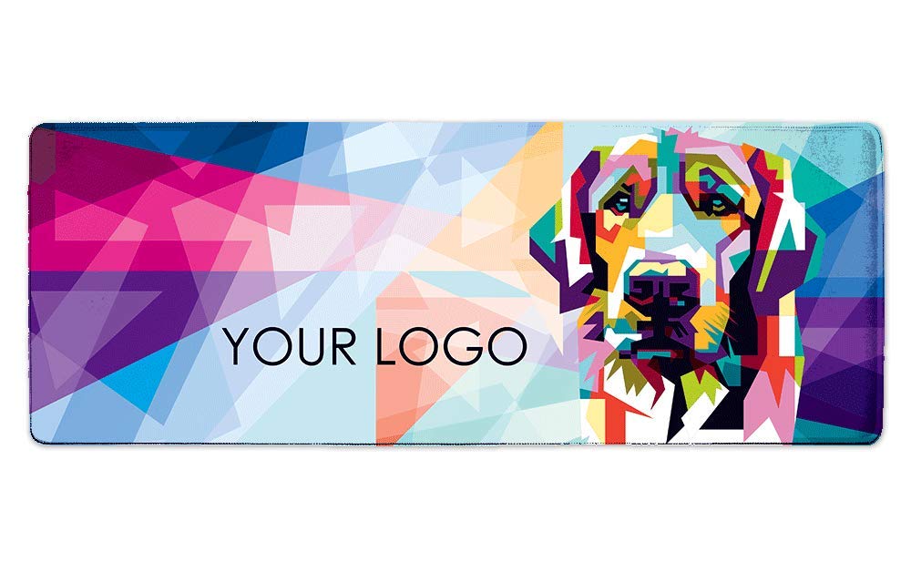 Alfombrilla De Mouse Color Pastel, 31.5 X 11.8 Pulgadas, Alfombrilla De Mouse Kawaii, Alfombrilla De Mouse Estética, Bonita Decoración De Escritorio, Alfombrilla De Mouse Para Teclado De Oficina, Con