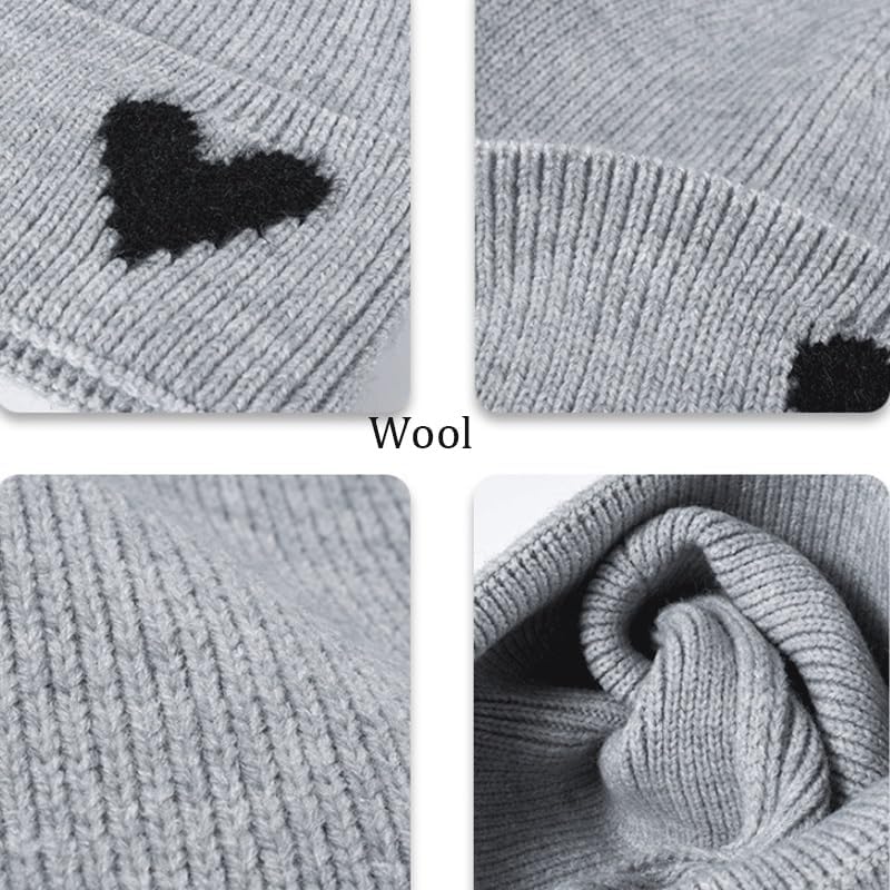 Warm Women's Knitted Hat Outdoor Brimless Versatile Hats