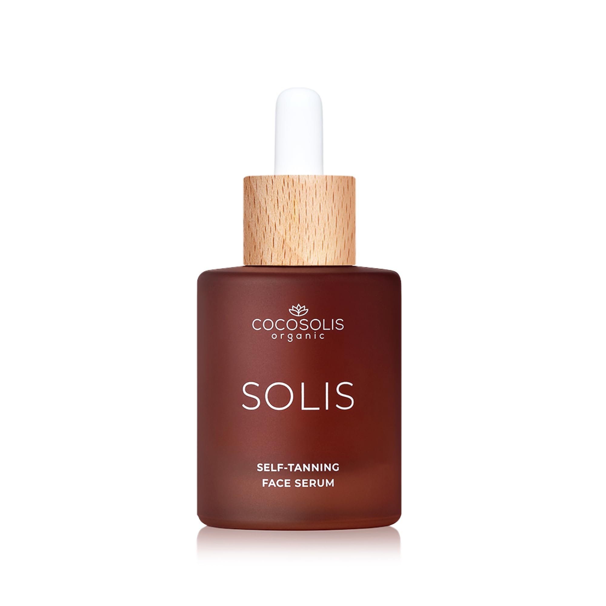 COCOSOLIS SOLIS Self-tanning Face Serum, autobronzant et soin pour le visage, gouttes autobronzantes pour un bronzage personnalisé et intense en quelques heures, longue durée, sans traces