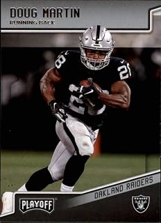 2018 Panini Playoff Football #155 Doug Martin Oakland Raiders Official NFL Trading Card