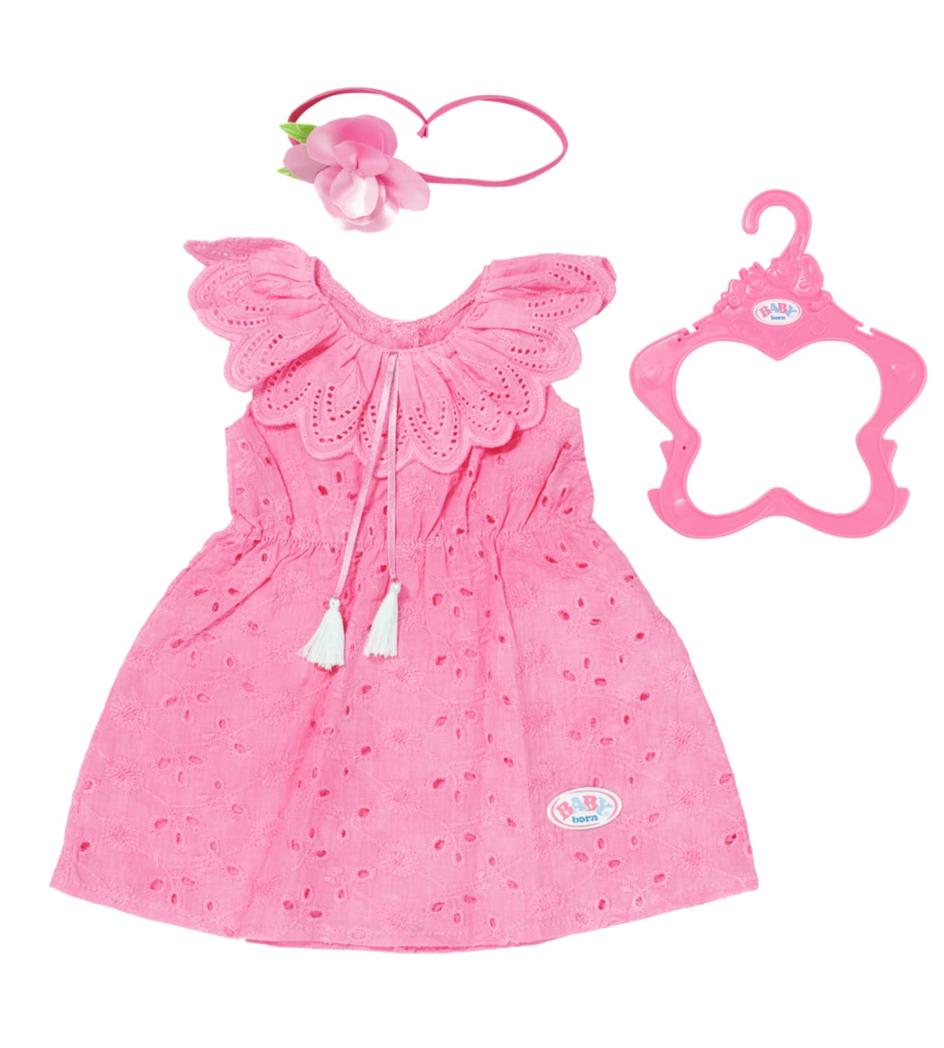 Pink Ballet Puppenkleidung 12 Stück | Für 12-18 Zoll Baby Puppen 30-45cm