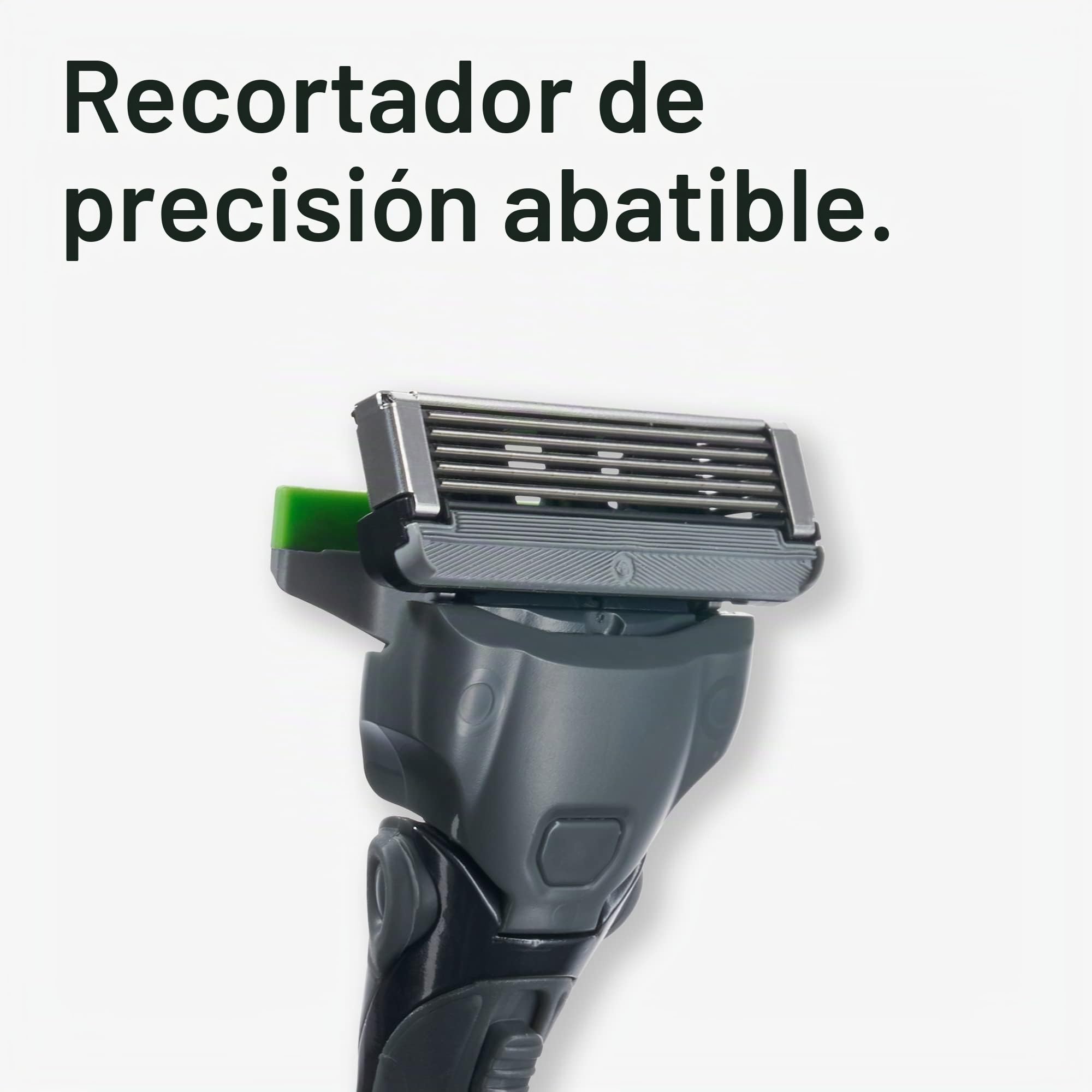 Schick Hydro 5 Sense - Maquinilla de afeitar de piel sensible con tecnología de absorción de golpes para hombres, 1 mango con 2 recambios
