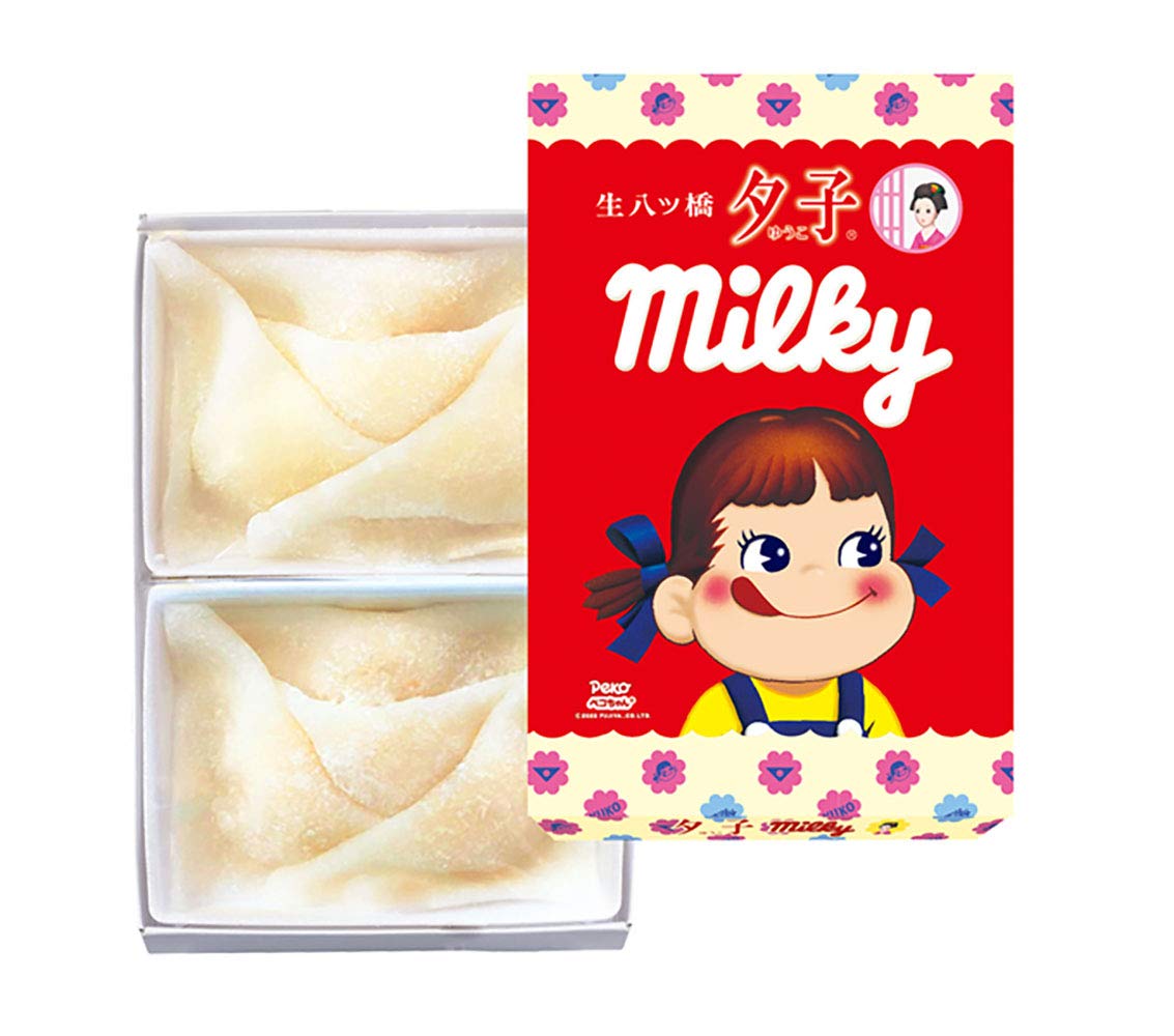 Amazon.co.jp: Kyoto Famous Delicacy Raw Yatsuhashi Yuko Milky - 8