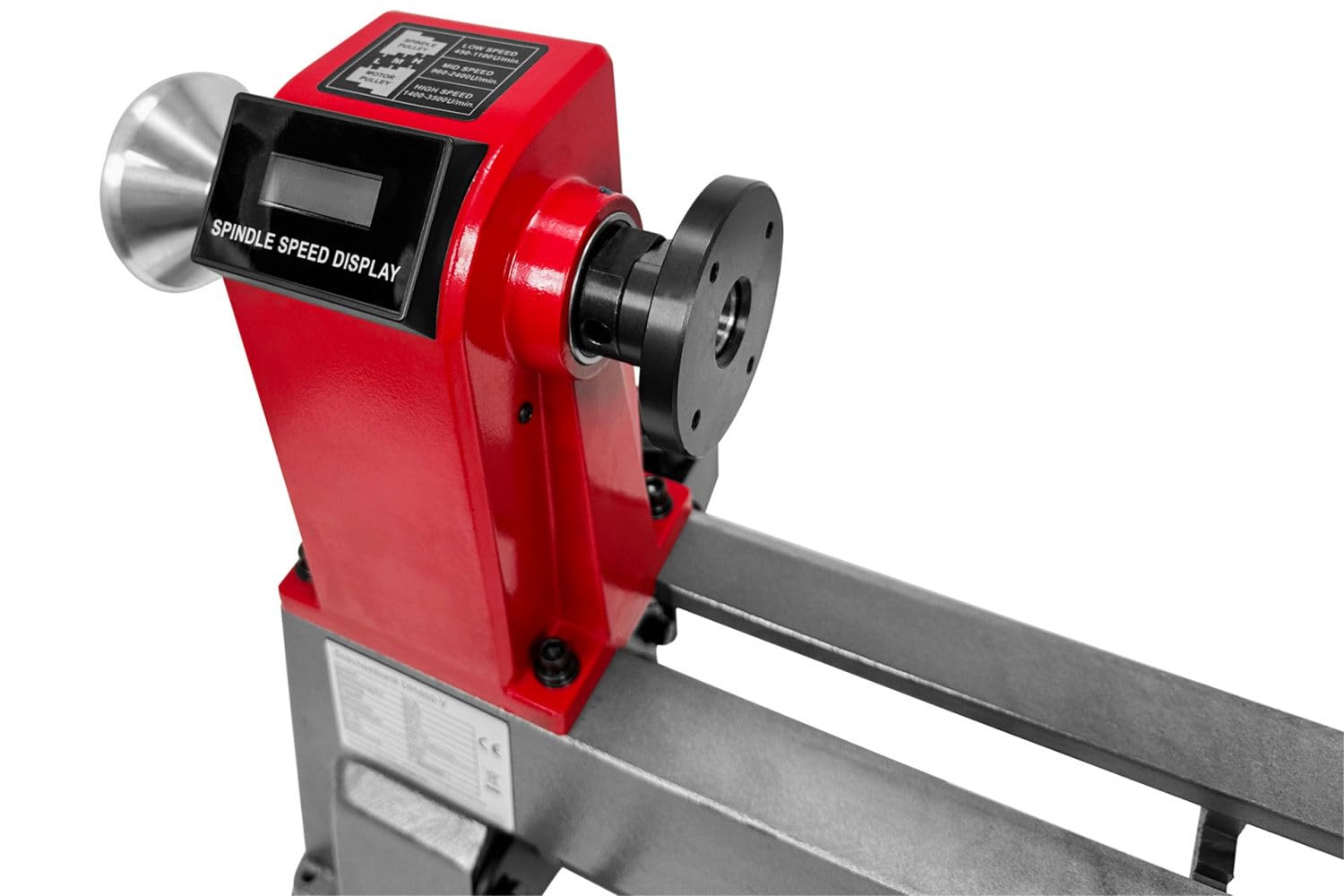 PAULIMOT Drechselbank DM450-V, 455 mm Spitzenweite, 550 Watt Motor
