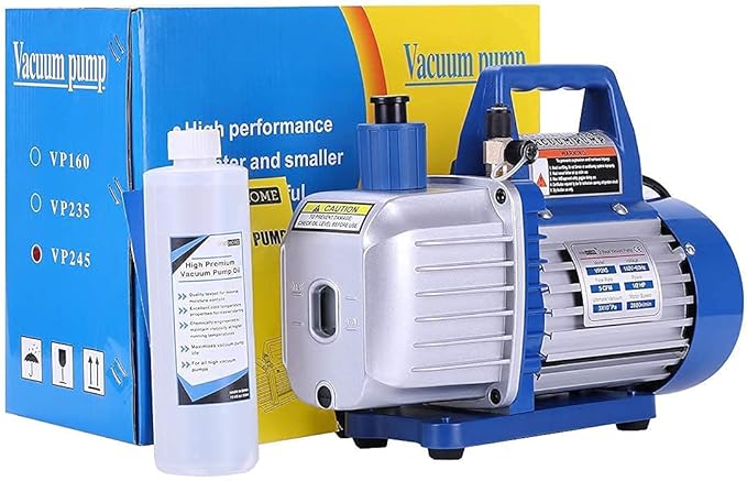 VIVOHOME Bomba de Vacío HVAC y Máquina Recuperadora de Refrigerante 110V miniatura 2