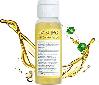 2 Pcs Loção Peeling Amarelo Laranja | Peeling Oleoso Amarelo Super Strength Pele Escura | Óleo Peeling Super Forte, Solução Peeling para Manchas Escuras Corporais, Adequado