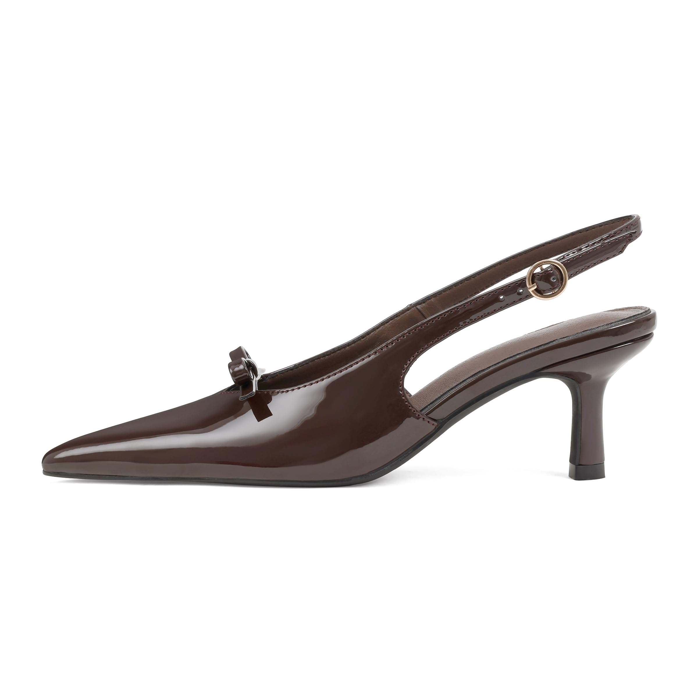 Mattiventon Slingback Kitten Heels