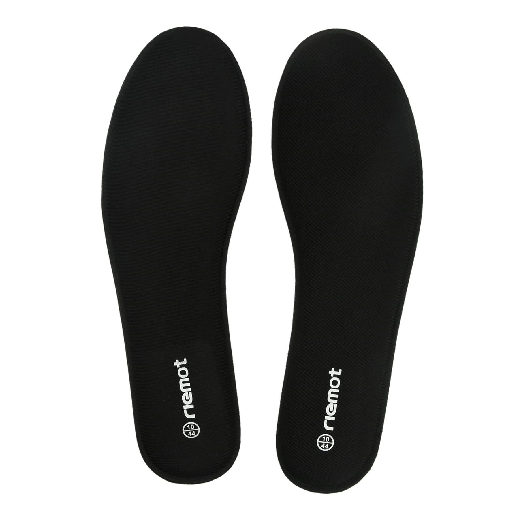 riemot Memory Foam Shoe Insoles for Women and Men Black-8mm EU 41