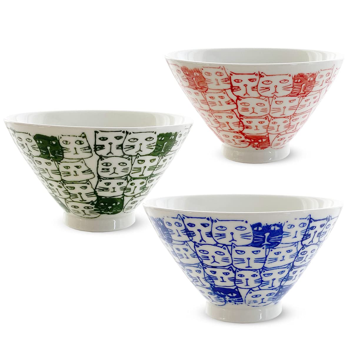 ちゃわん　3個セット Amazon｜J-kitchens 勲山窯 茶碗 ごはん ちゃわん 茶碗 3個 セット