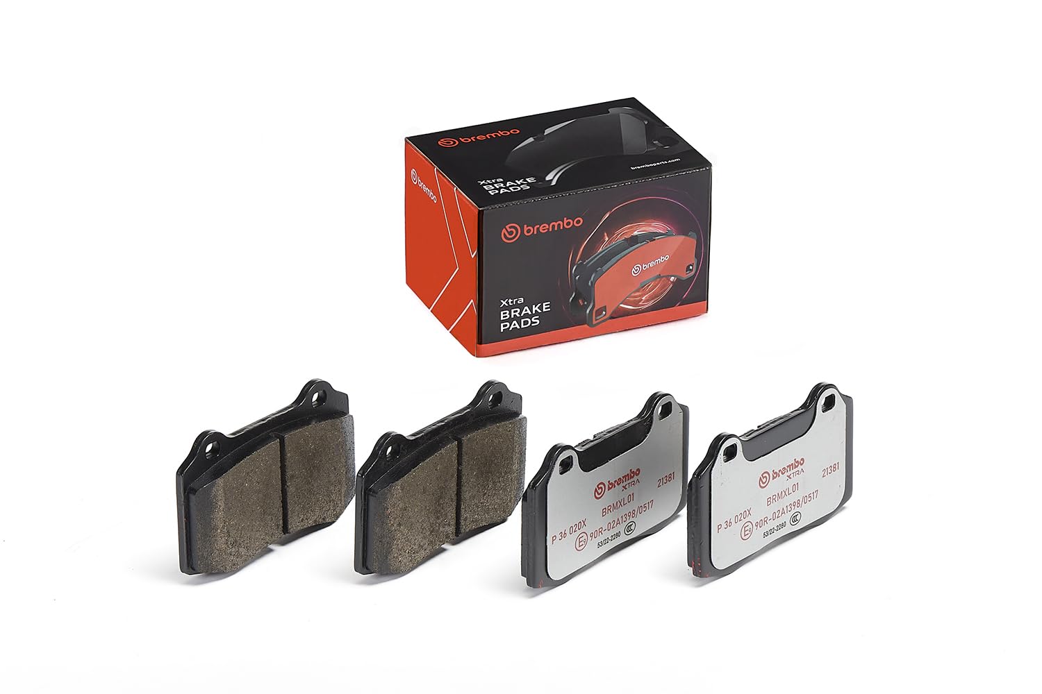 Front Rear Brake Pad Set Fits Citroen DS3 Daimler DS Jaguar Peugeot Seat BREMBO