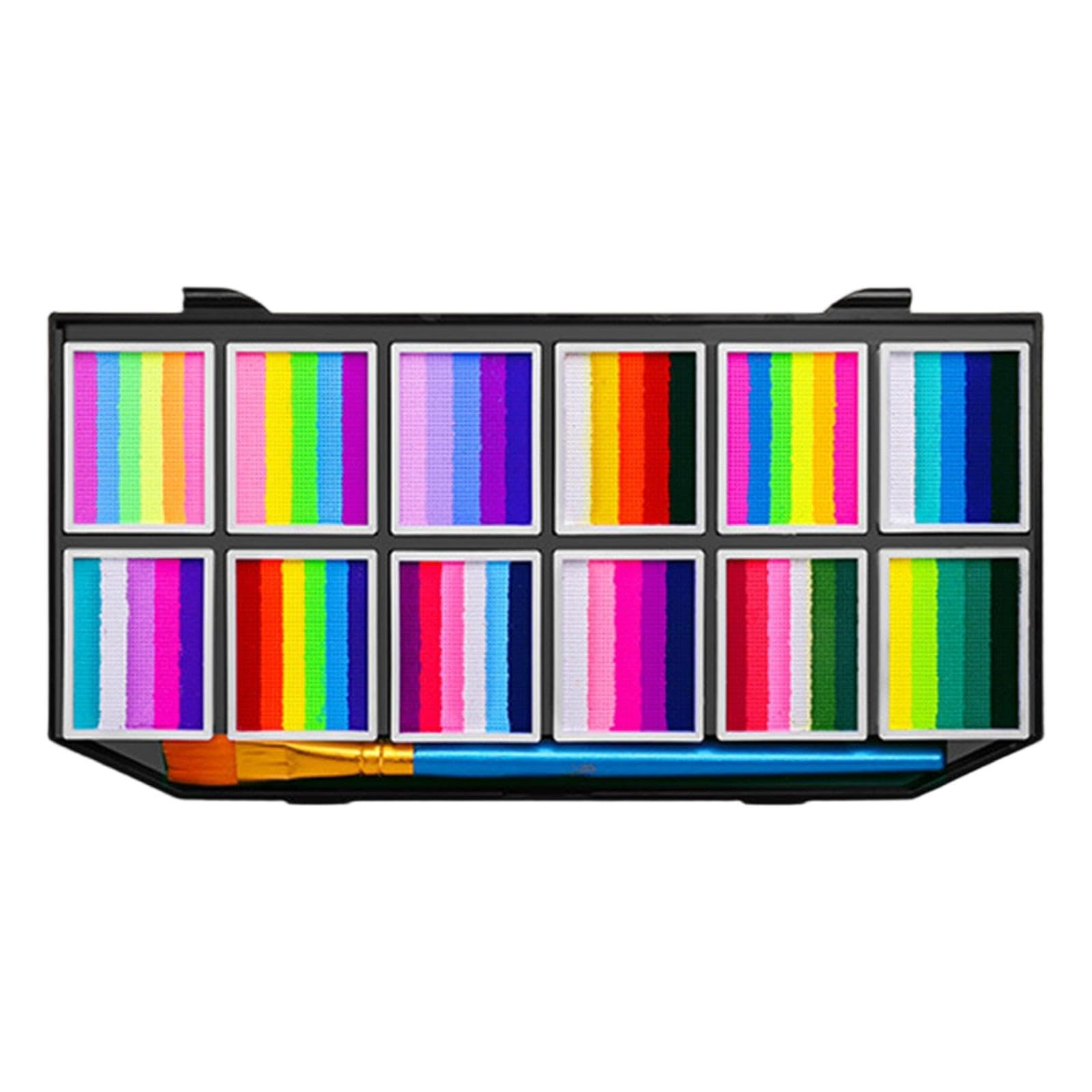 FABLOFT Face Body Paint Easy to Use Washable Face Painting for Party Cosplay Dancing1 Face Body Paint with a Pen Face Paint & Stage Makeup Accessories-picture-52