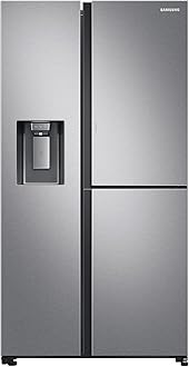 Samsung RS80T5190SL Side by Side Refrigerator with Water Purifier, 800 Liter Capacity