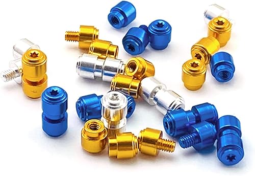 Miniatura 7 de ZYAMY 3 pernos para pulgar tornillos de titanio de repuesto para pulgar tornillos de hoja de bolsillo para benchmade 535 plata