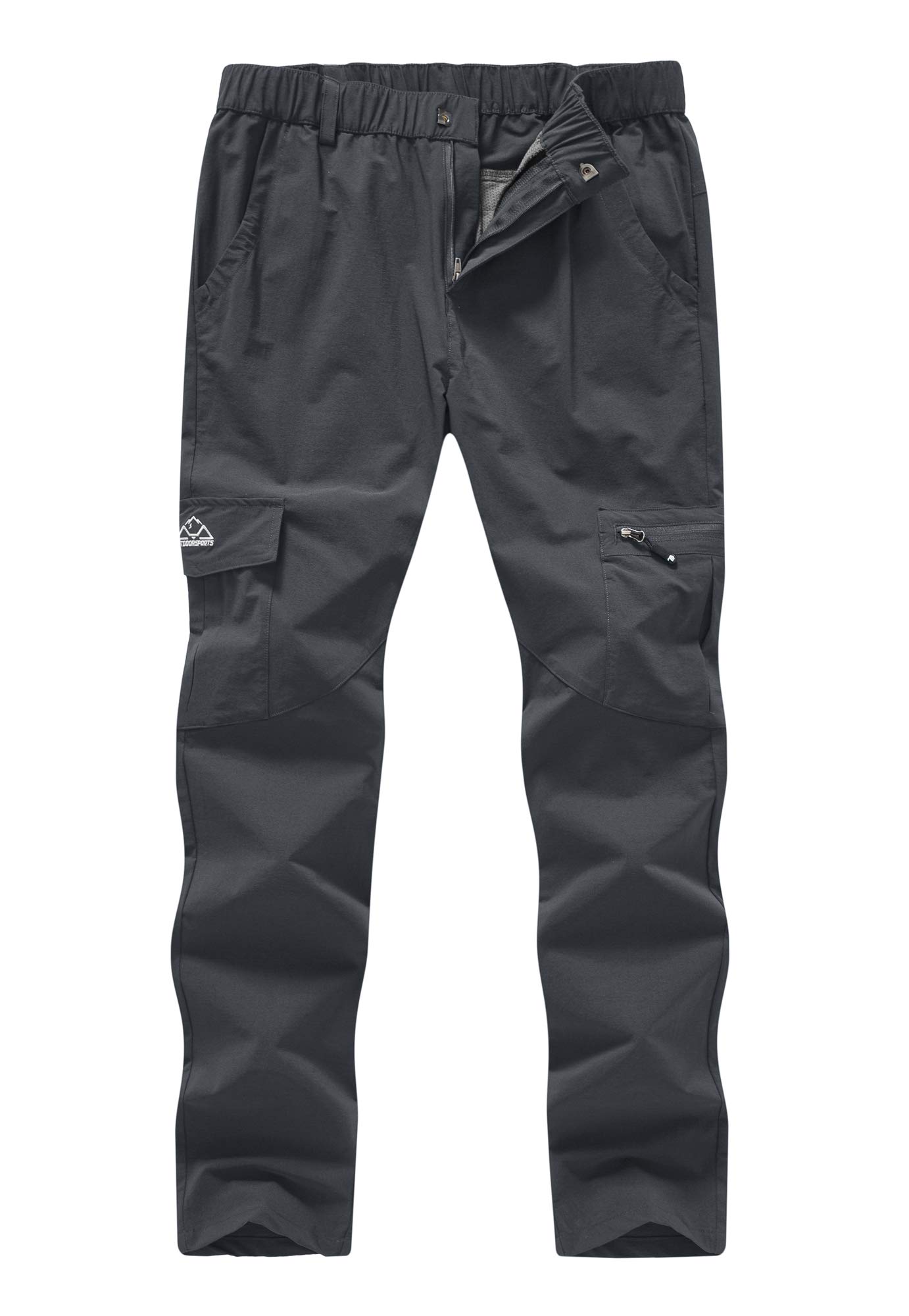 Women's Hiking Pants Pockets Quick Dry Water Resistant UPF 50 Stretch Utility Work Cargo Pants Straight Leg