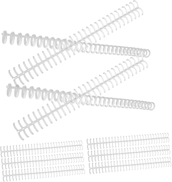 10pcs Loose Leaf Binder for Notebooks Diaries and Photo Albums Hinged Clips for Easy Binding and Organization