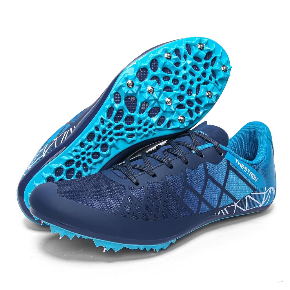 Mens Womens Boys Girls Spikes Athletics Racing Running Shoes Track and Field Sneaker …