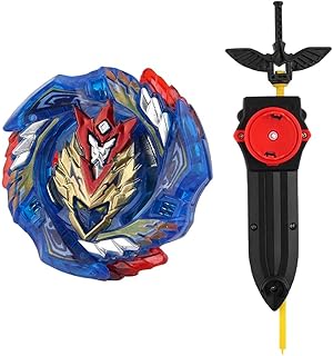 CLUB BOLLYWOOD® Metal 4D Fight Burst B-127 Cho-Z Valkyrie.Z.Ev Spinning Top Launcher Toy, Anime, Alloy Show, Kid