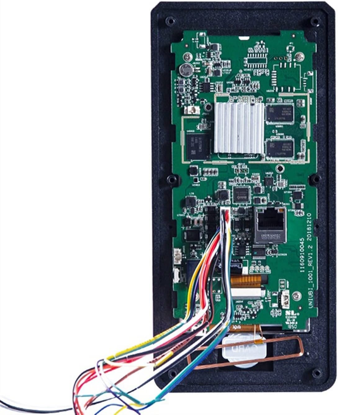 Biometric Employee Attendance Machine 5Inch Outdoor Dynamic Face Time Attendance Facial Access Control System Cloud Supported Free Software MD18 for Small Businesses and,