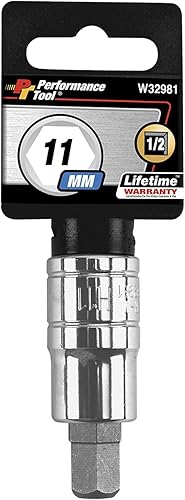 Miniatura 10 de Performance Tool W32882 12" Drive 916" Hex Bit Socket