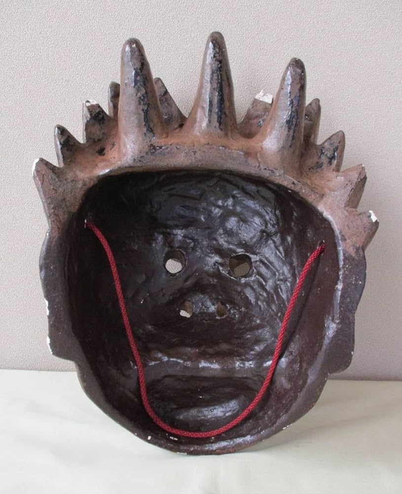 Amazon.co.jp: 神仏の仮面【十二神将「伐折羅（バサラ）大将」】彫像