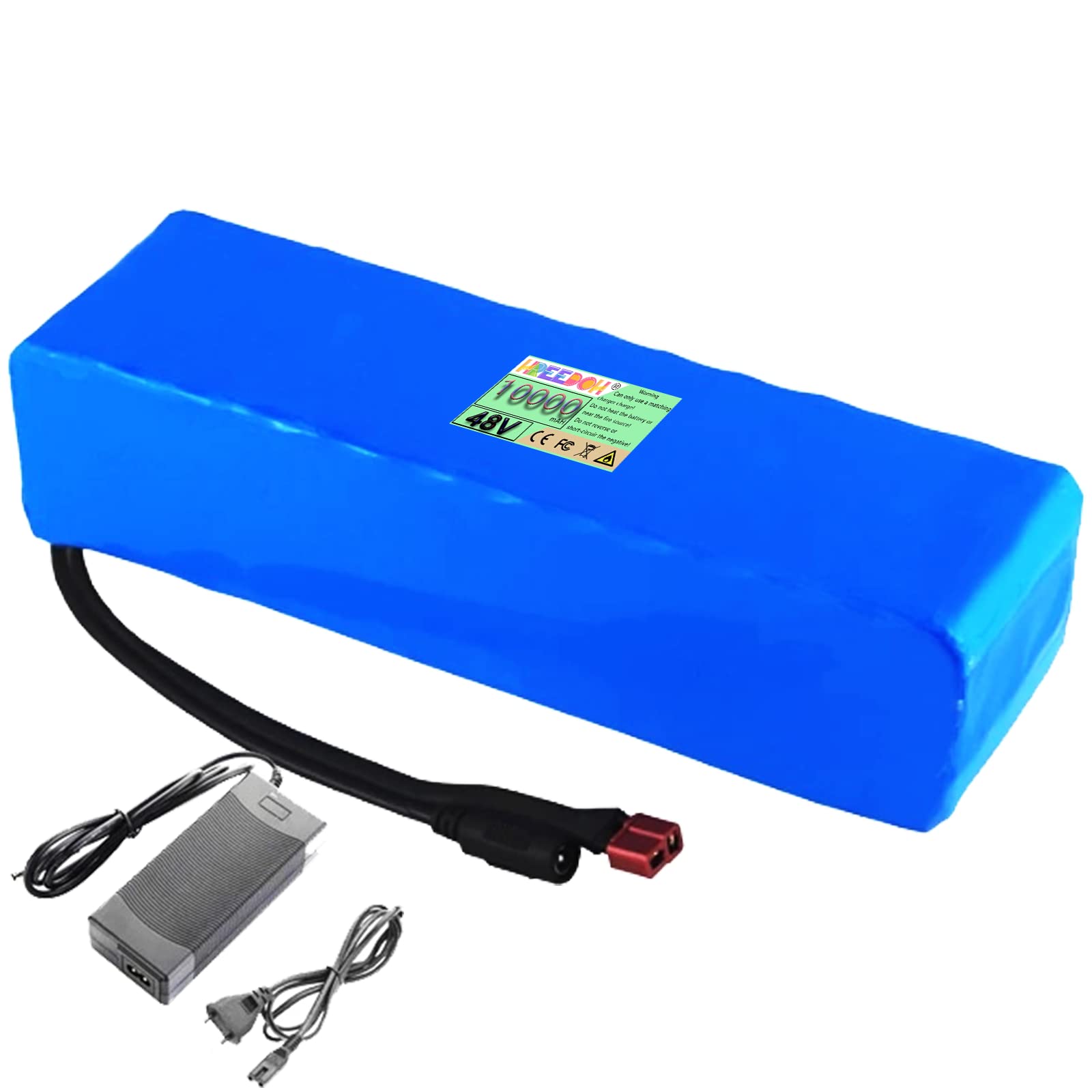 e-bike バッテリー　48v 10ah Amazon | 48V 10Ah リチウムイオン バッテリー パック 13S3P 48 ボルト