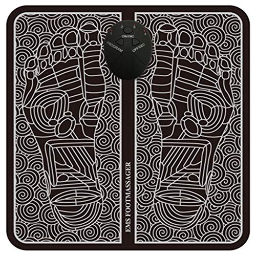 Preisvergleich Produktbild ZQ Fußmassagegerät, Durchblutungsförderer, Fußmassage mit elektronischem Muskelstimulator zur Förderung der Durchblutung Muskelschmerzlinderung. (A)