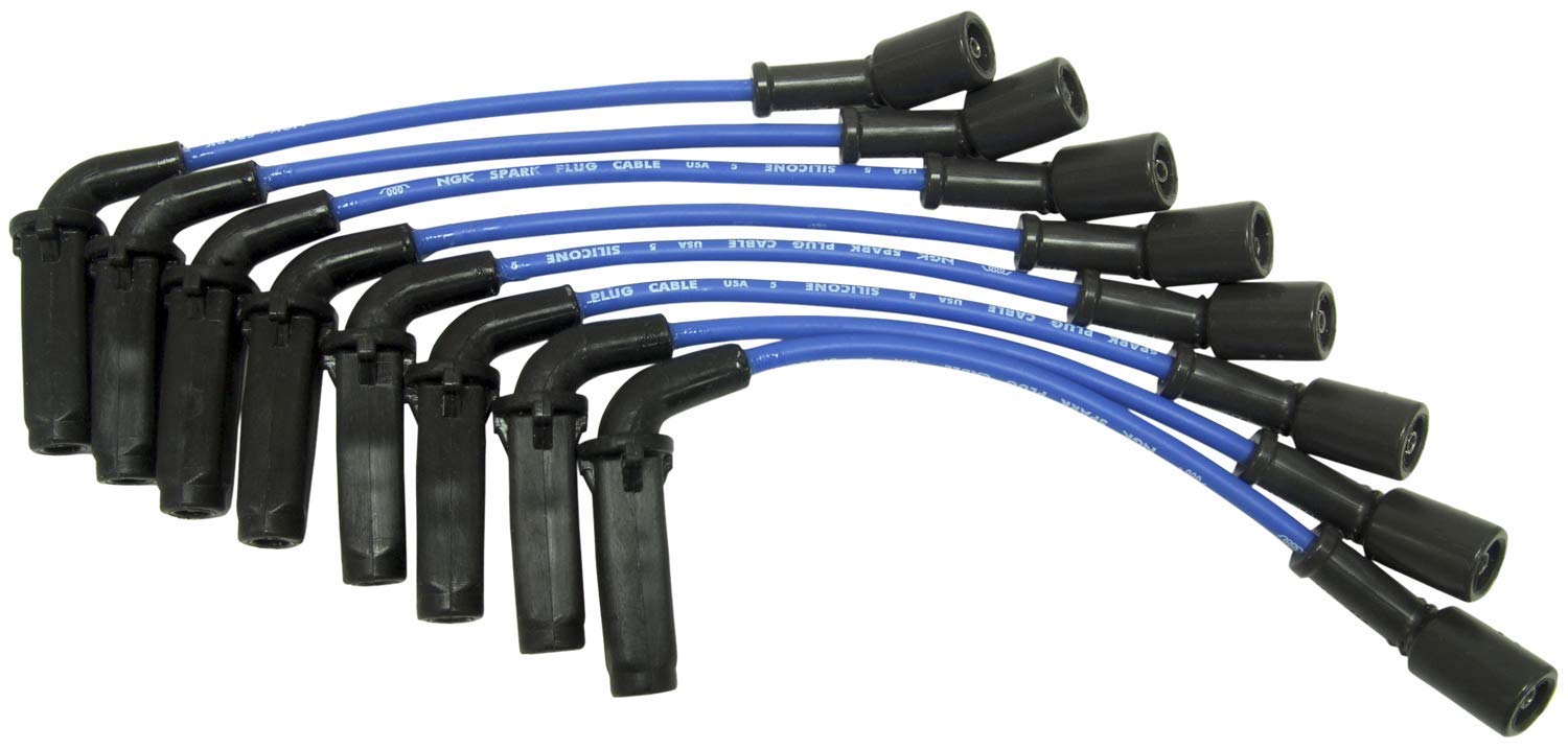 NGK RC-GMX092 Spark Plug Wire Set - 7mm Ultra-Low Resistance, 8 Wires