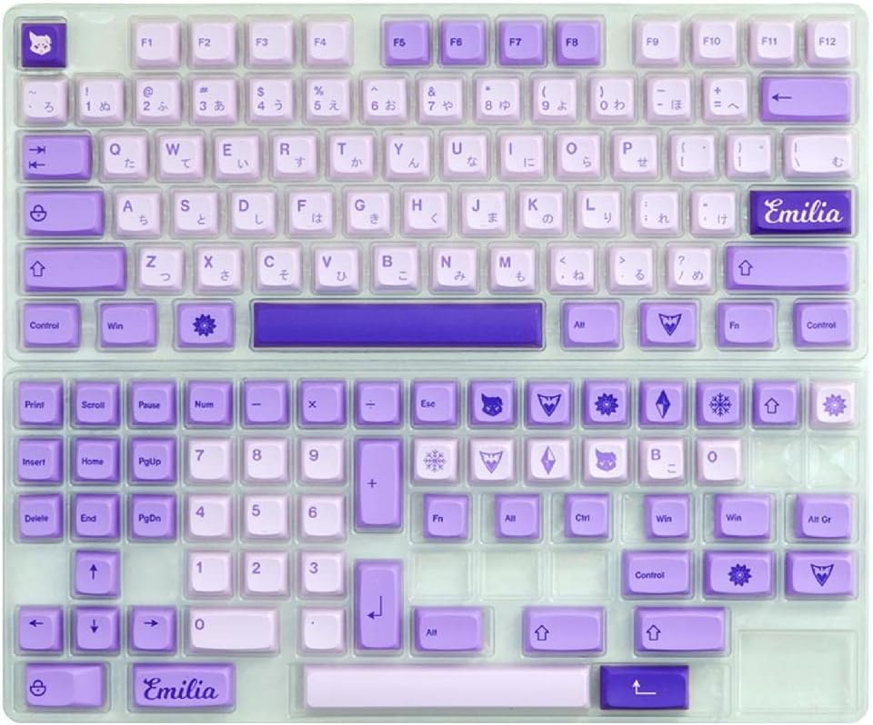 Keycaps MDA Personalizzate Con Stampa Rana - 148 Tasti PBT, Dye-Sub, Per Tastiere Meccaniche