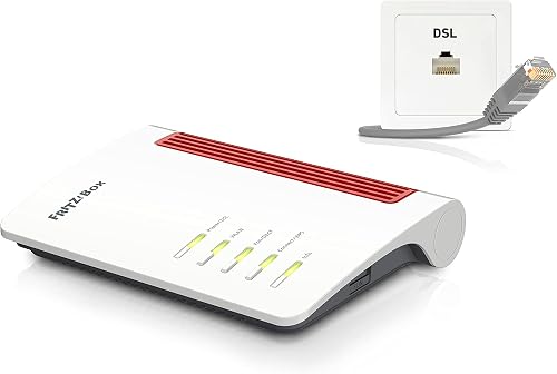 AVM 20002839 Router Sieci Bezprzewodowej, 866 MBit/s (5GHz) i 400 Mbit/s (2,4 GHz), Wielokolorowy