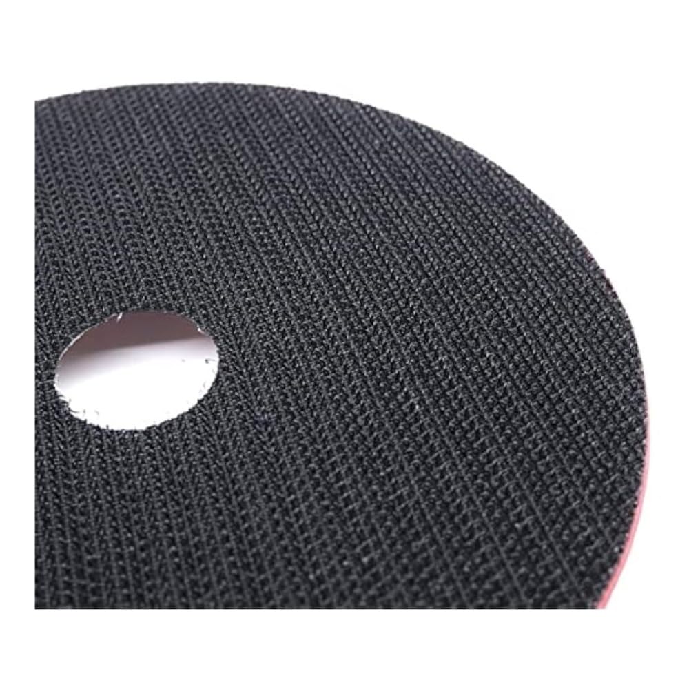 Platorello di supporto adattatore Snail Lock 5 pollici 125 mm in plastica for tamponi di lucidatura Disco di supporto con gancio e anello(3 piece)