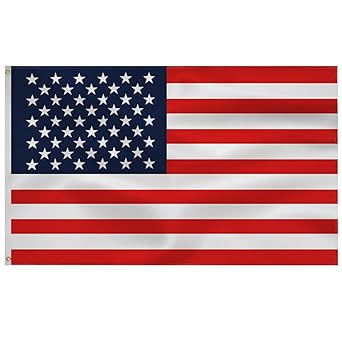 USA FLAG American Flag 3x5 FT Amerikanisch Flagge USA Fahne Indoor