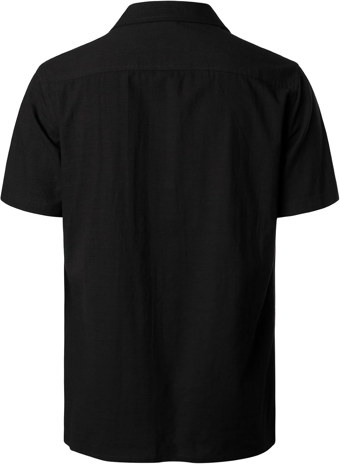 JEMITOP Men's 2 Piece Outfits Summer Relaxed Fit Walking Suit Casual Cuban Guayabera Shirt and Pants Set Beach Vacation - Image 3