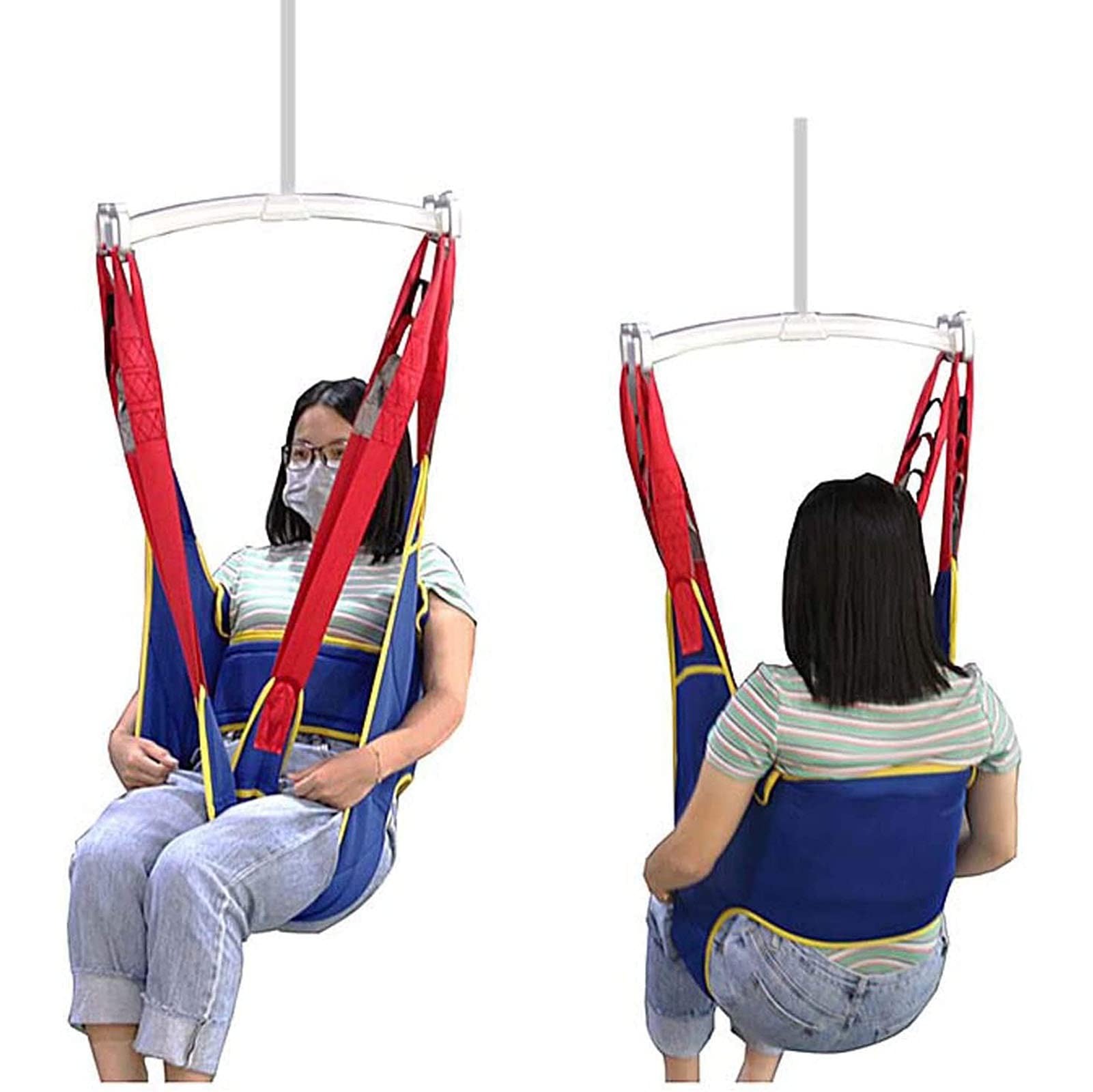 Arnés De Baño For El Baño, Fabricado Con Materiales De Alta Calidad, Suave Cómodo Y Transpirable, Fácil De Poner Y Quitar Apto For Uso Doméstico O Hospitalario(G)