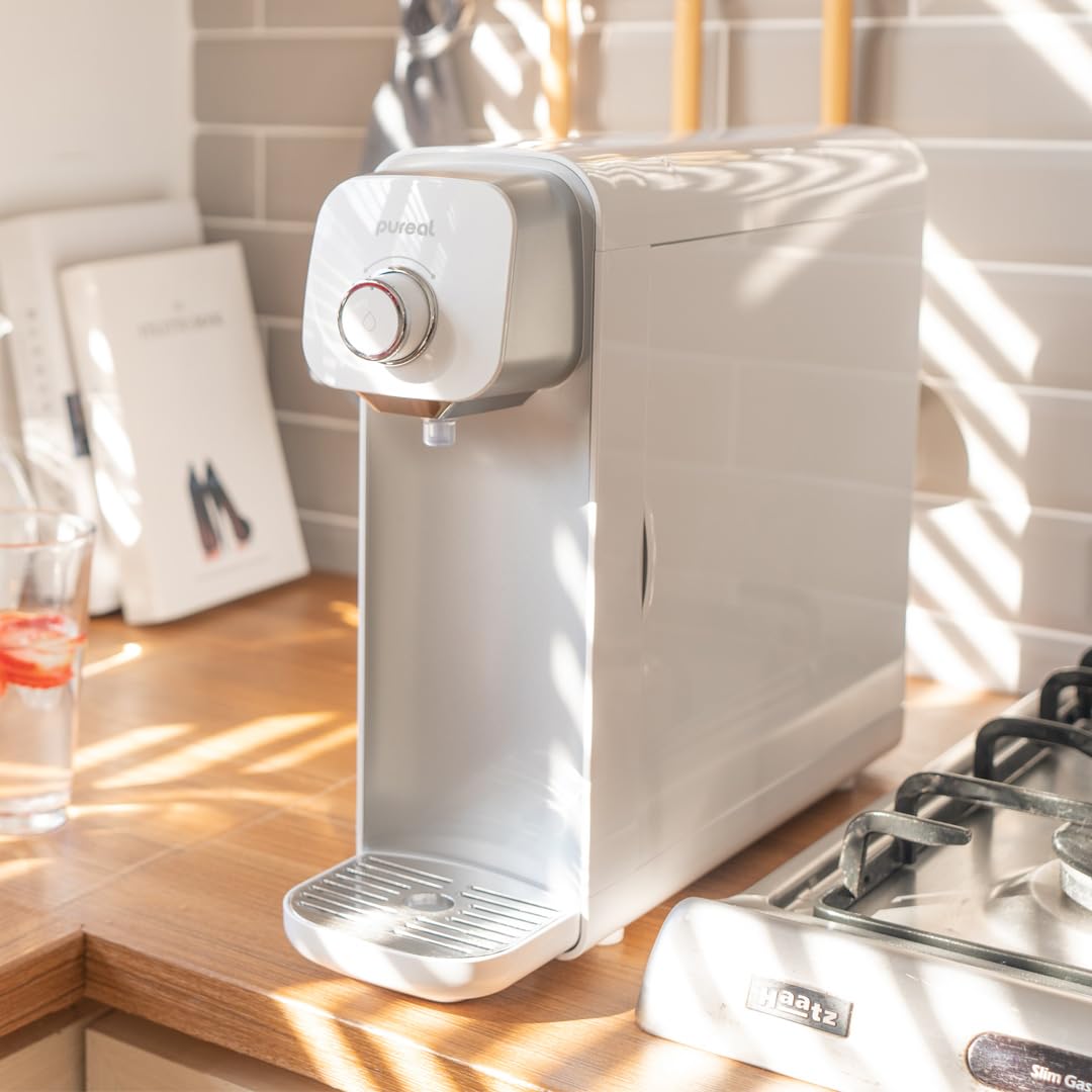 Pureal Direct oczyszczacz wody System filtrów 3 filtry 6 kroków filtrowania Certyfikat NSF 42 i 372 Redukuje rdzę, zanieczyszczenia, resztkowy chlor, drobne cząstki zawieszone i metale ciężkie.