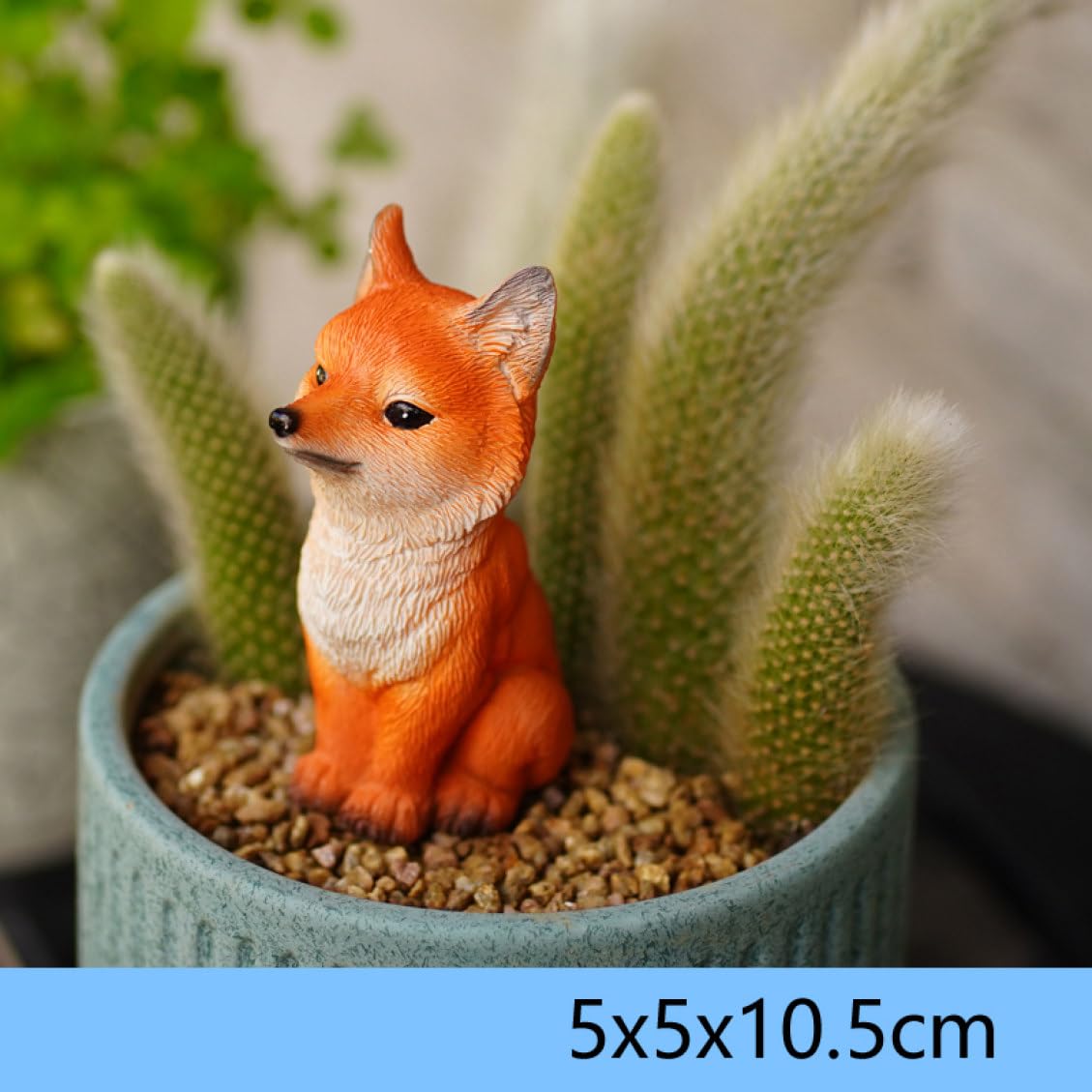 Amazon.co.jp: JAnjiaLxY 狐 グッズ 置物 動物 フィギュア きつね F