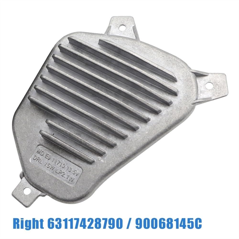 Compatibile con BMW per X1 F48 2017 2018 2019 OEM: 63117428789 63117428790 Modulo Driver di Controllo Luce di Marcia Diurna Faro DRL Sinistro + Destro Dell'auto Modulo Driver Faro