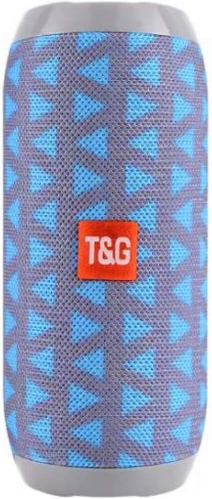T&G T-Star TG117 Wireless Speaker Portable Bluetooth Speaker for Outside Sports, Compatible with iPhone, Samsung, LG and More Bluetooth Devices (Blue)