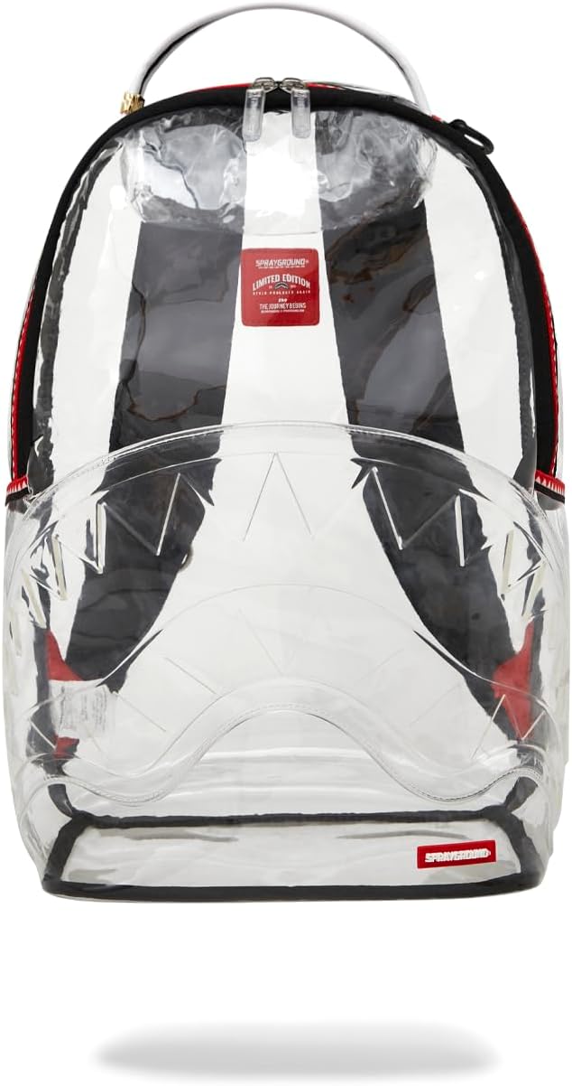 Sprayground 100% CLEAR BACKPACK SHARK