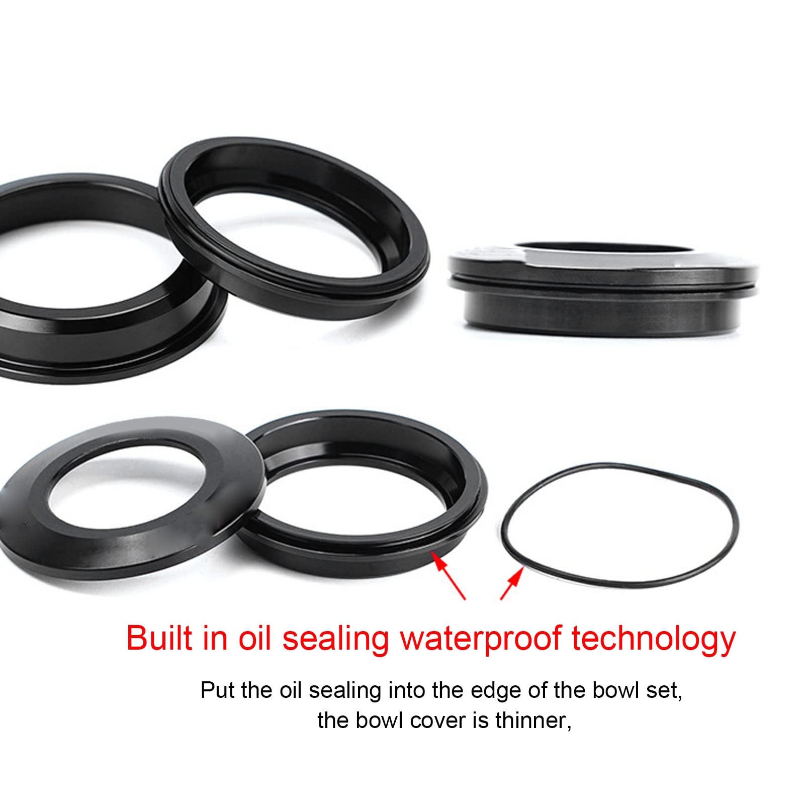 Serie Sterzo In Argento Per Bici Cyclingcolors - Standard 1'' Per MTB E City Bike - Foto 8