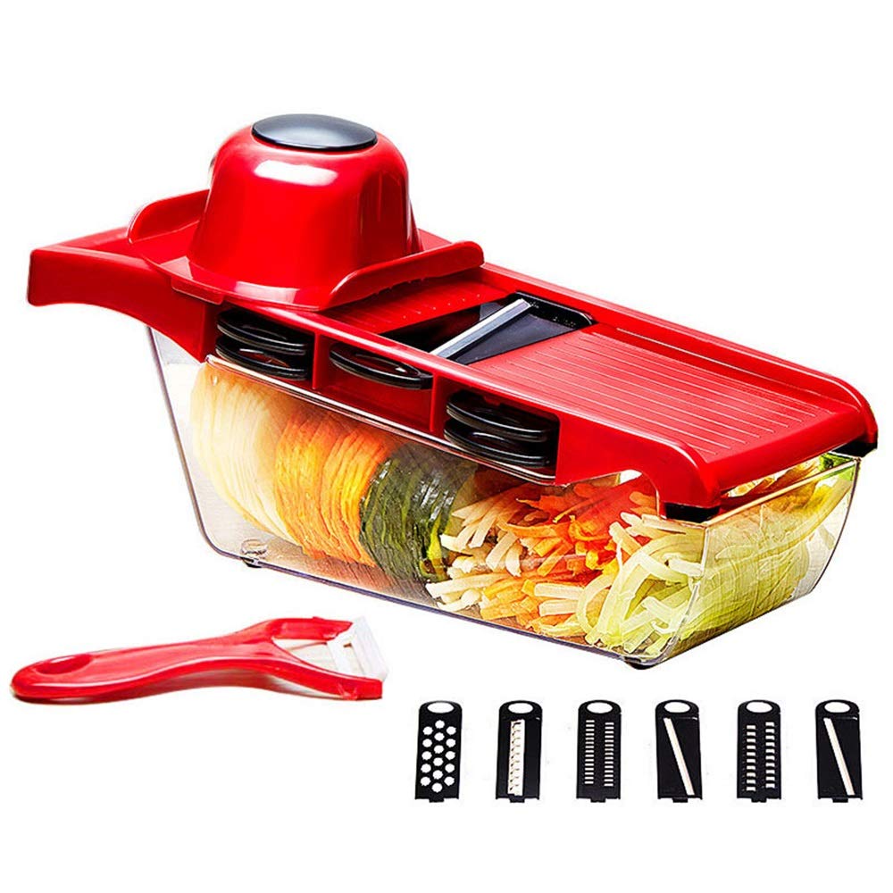 HUATAN Kitchen Tool Multifunction Vegetable Cutter, Grater Manual Radish Potato Slice Grater Fruit And Vegetable Tools