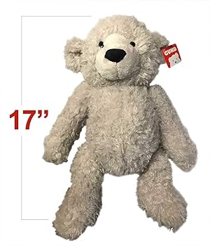 Amazon.co.jp: Gund Dijon グレー テディベア 17インチ