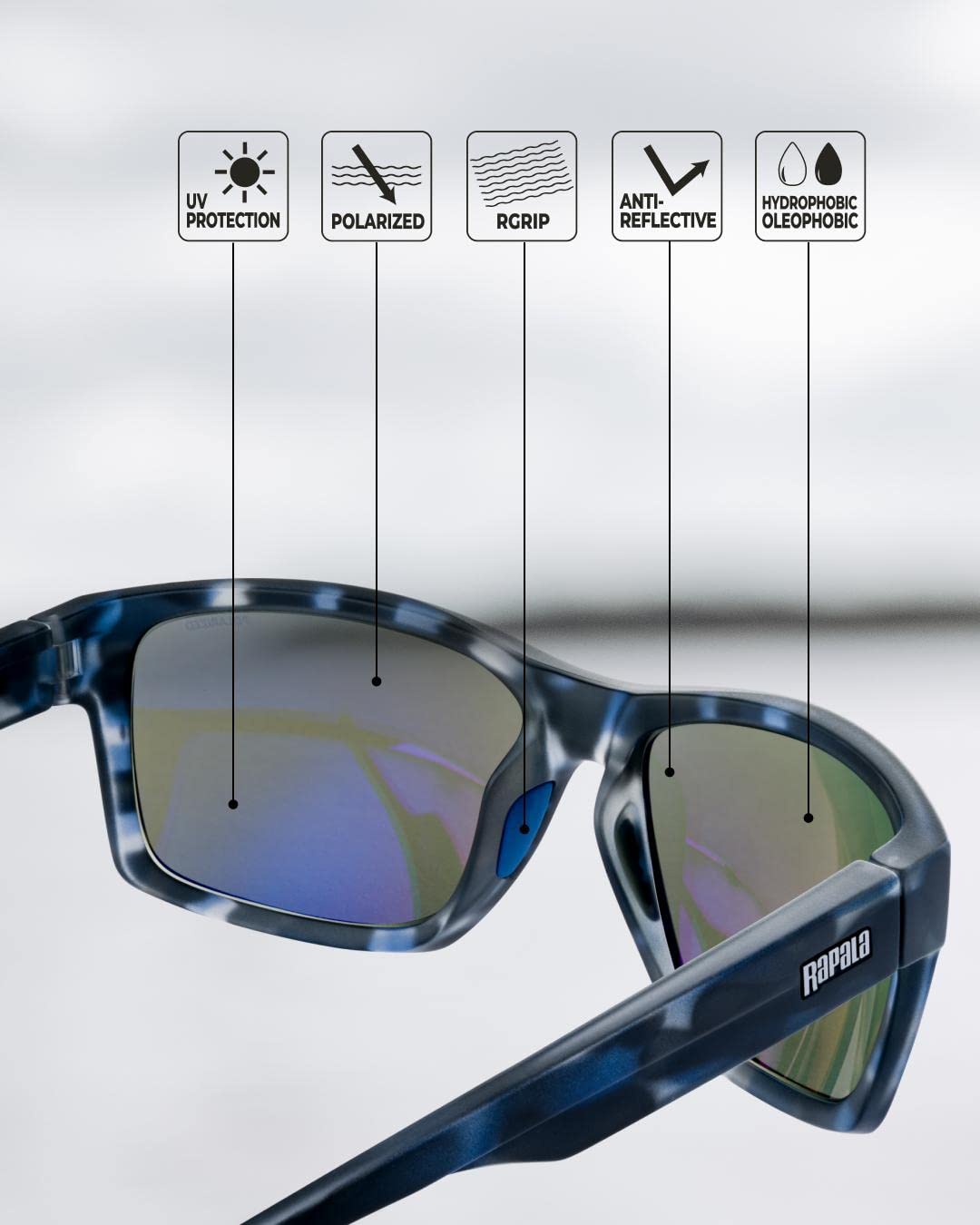 Rapala Occhiali Da Pesca 1 Unisex - Adulto