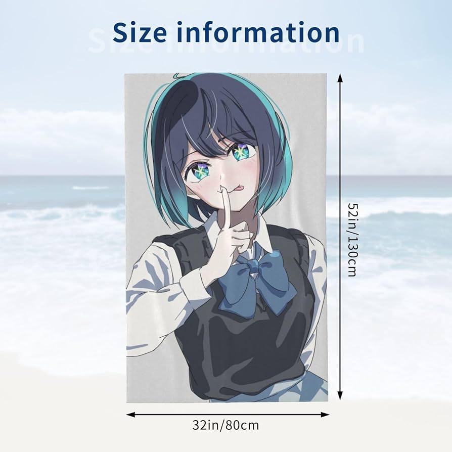 Amazon｜推しの子 黒川あかね バスタオル 大判 速乾タオル