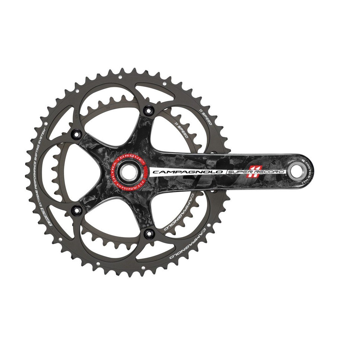 Campagnolo Ultra Torque Guarnitura, Unisex