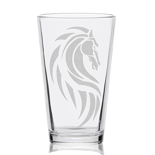 Miniatura 3 de RIDER OF ROHAN Engraved 16oz Pint Glass  Inspired by Tolkien LOTR and Middle Earth  Great Christmas Gift Idea  Unique Elvish Hobbit Wizard Fantasy