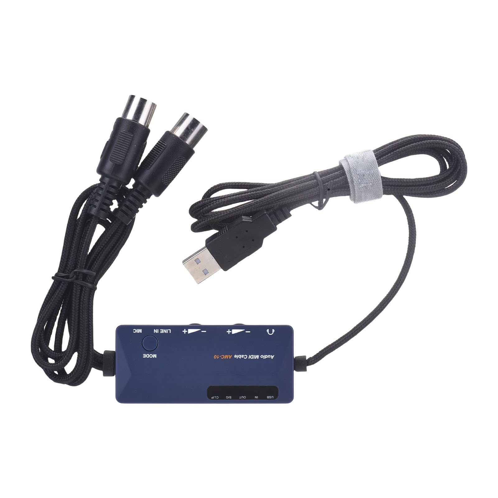 Cavo MIDI a USB di Alta qualità per una connettività Senza Interruzioni per la Registrazione e il Monitoraggio (Interfaccia da MIDI a USB A)