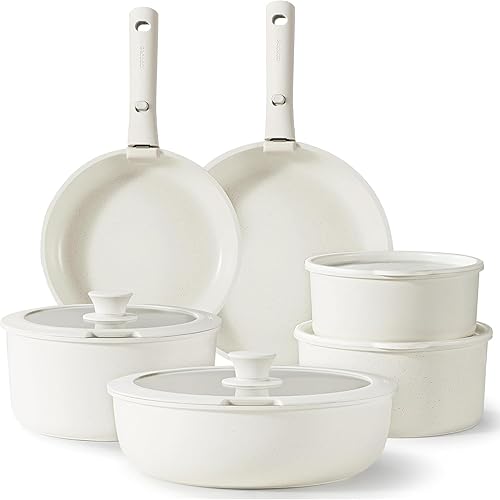 CAROTE Juego de ollas y sartenes, juego de utensilios de cocina antiadherentes, mango desmontable, juegos de utensilios de cocina de inducción disponible en Yaxa Colombia