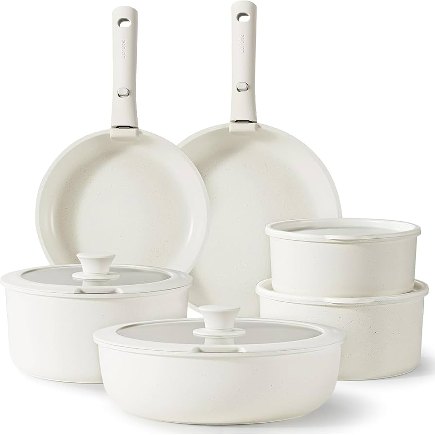 Amazon.co.jp: CAROTE 鍋とフライパンセット くっつかない ノン