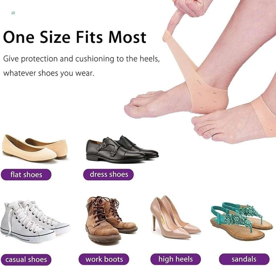 Image of Heel Pad Socks U47