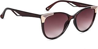Voyage UV Protected & Gradient Purple & Clear Cateye Sunglasses for Women Price In India